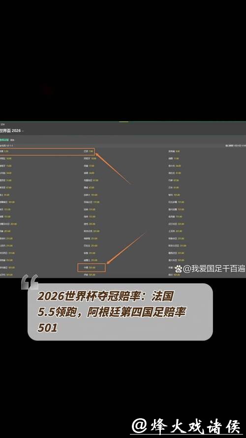 深入解析：世界杯赔率分析背后的策略与玄机